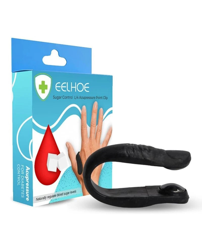 EELHOE Sugar Control LI4 Acupressure Point Clip for Blood Sugar Support
