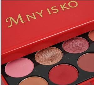 High Pigment Cosmetics Eyeshadow Palette Inside Deluxe Vanity Case