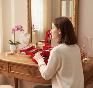 Using Professional Vanity Case Makeup Kit for Daily Beauty Routine