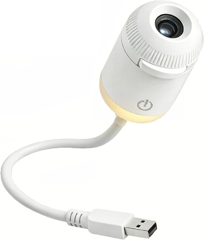 CosmoSphere Projector Portable Mini USB Starry Sky Projector White Variant