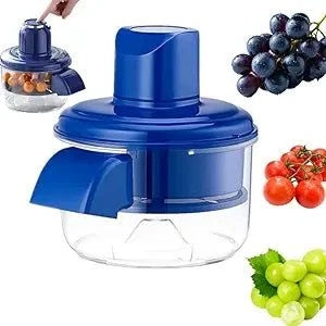 Multi Function Fruit and Vegetable Peeler Blue Variant with Large Container